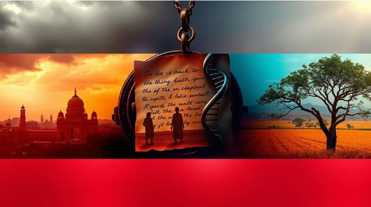 Indian family saga novel introduction showing emotional family drama across generations