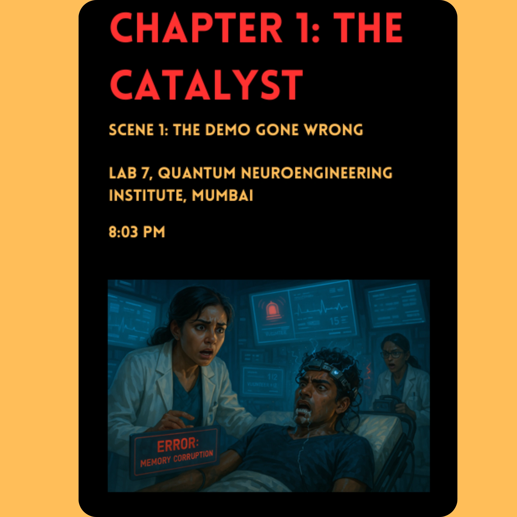 Chapter 1 of Neuralyze The Quantum Paradox - The Glitch in the Mind