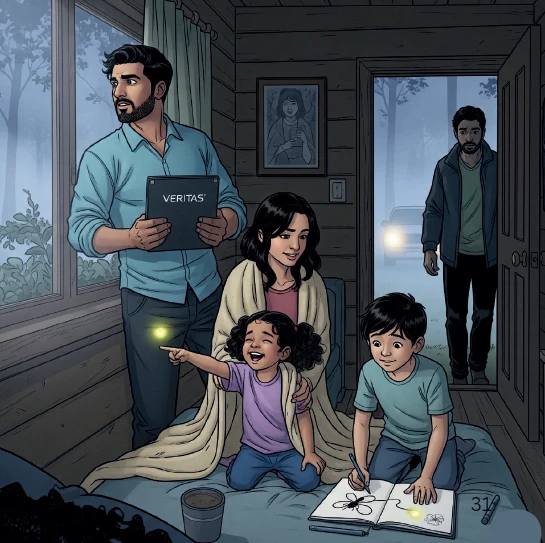 Page 31 from Threads of Destiny showing action and suspense