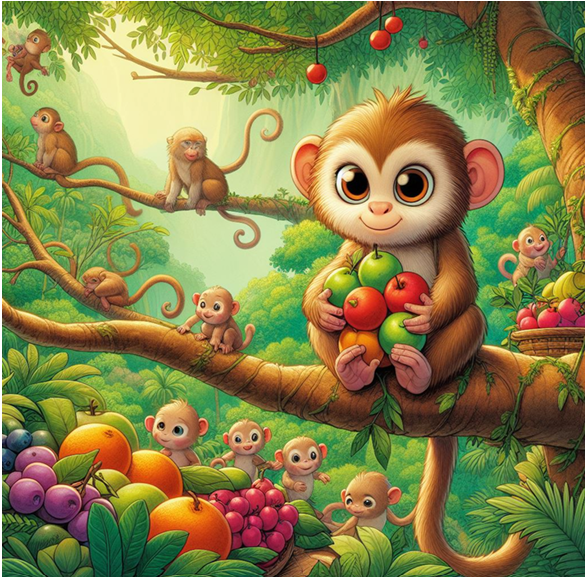 Jungle Olympics event featuring various animals competing in friendly games