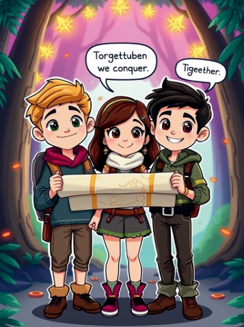 Whispering Cave puzzle adventure kids teamwork problem solving