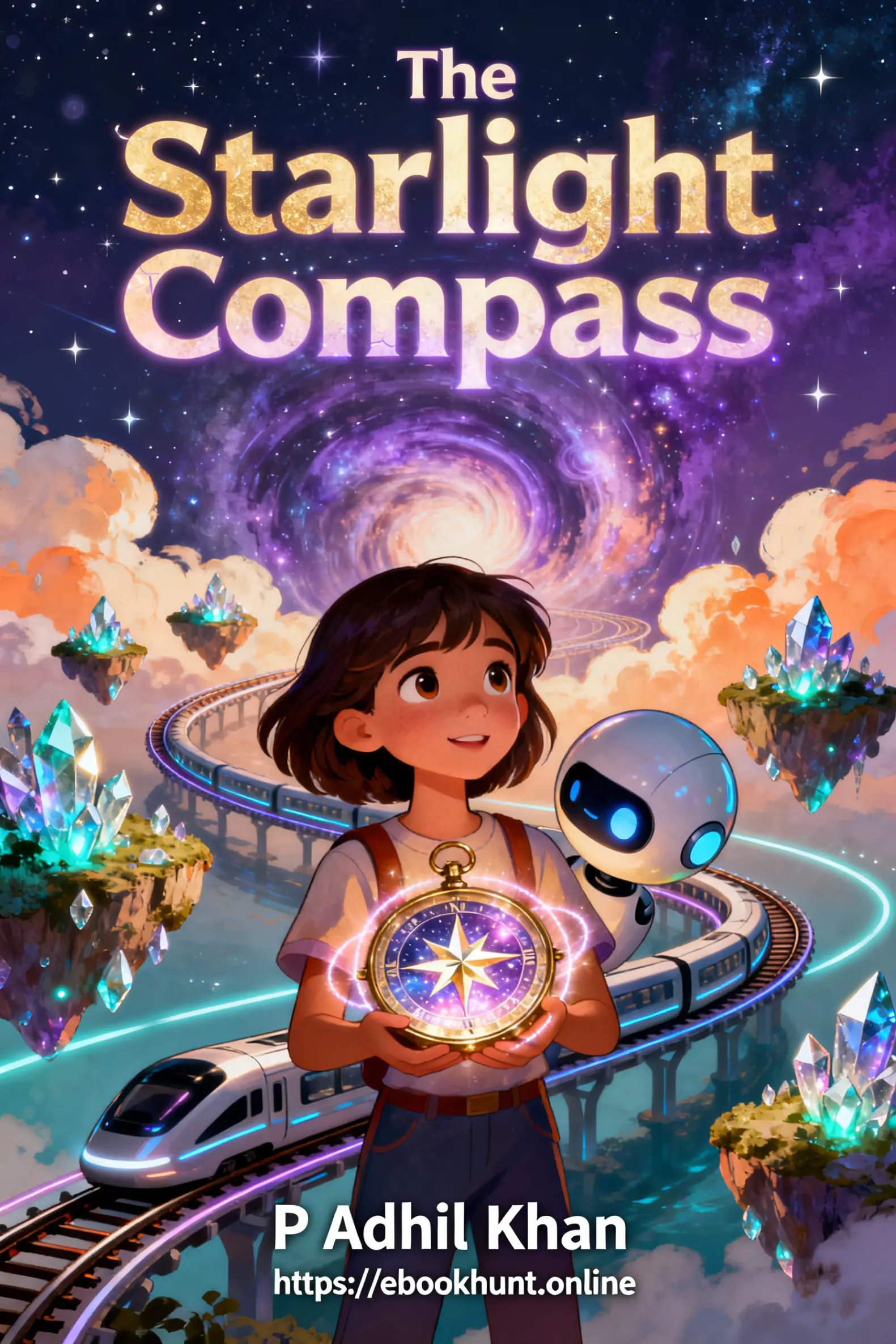 The Starlight Compass Interior Cover with Zara Character