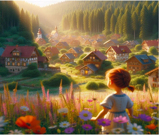 Diverse magical creatures and beings in the enchanted forest from Leaf's Journey of Friendship and Wisdom