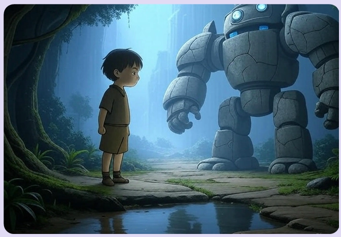 The Starlight Compass Page 11 - Crystal Star Compass with Swirling Galaxies