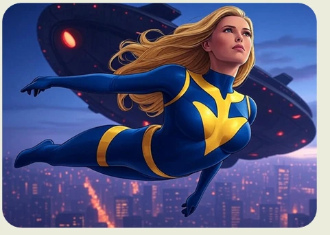 Ultraman Nova blasting skyward through clouds in epic space action adventure—moment from Ultraman Echoes of Tomorrow