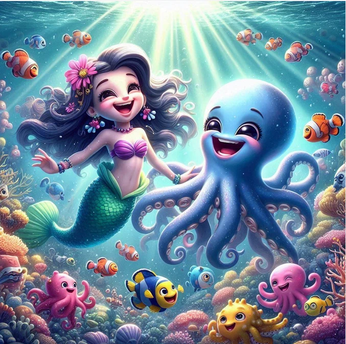 Triumphant and transformative conclusion moment in Beneath the Waves revealing the characters' true destiny