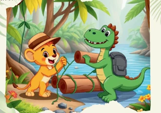 Encounter with the wise owl in The Quest for Knowledge who teaches the map riddle