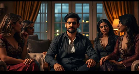 Confrontation scene in The Enchanted Balancing Act revealing hidden truths and emotional stakes