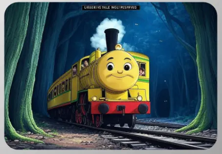 The Journey of the Hope Express Page 8 - Glowing Owl and Riddle