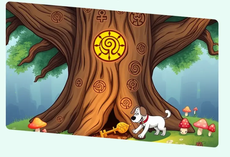 Summer Holidays Whispering Woods - Impossible upside-down waterfall