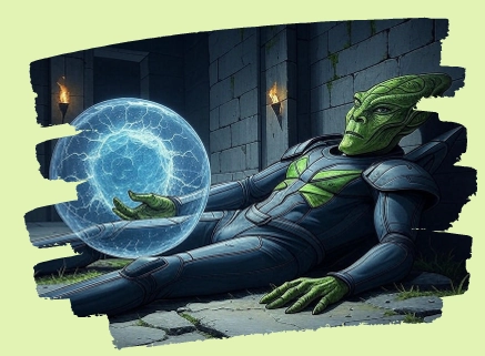 The Whispering Starship Page 13 - Baby star-creatures hatch from pods, crew assumes caregiving responsibility