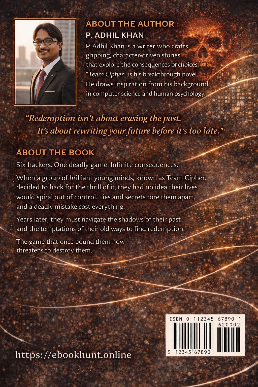 Team Cipher Back Cover - Book Summary