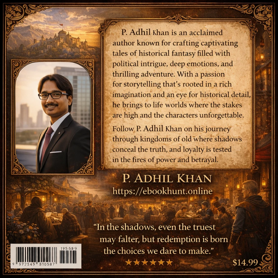 The Shadow Throne book back cover with complete story summary and themes