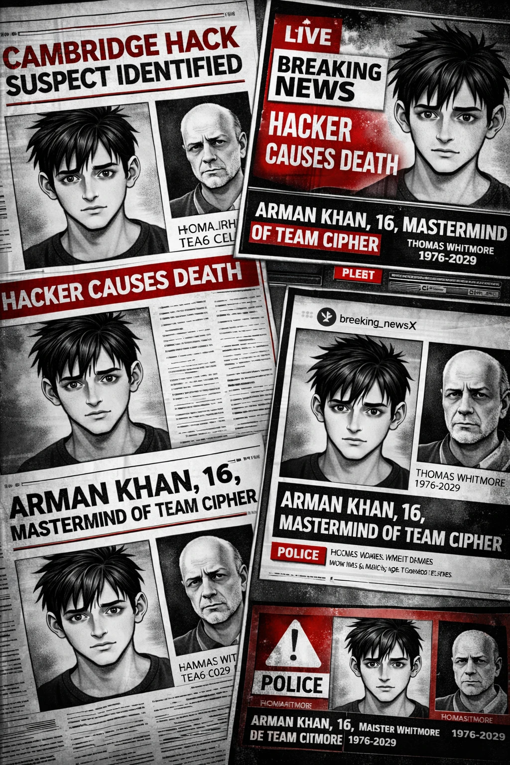 Team Cipher Arrest - Breaking News Coverage