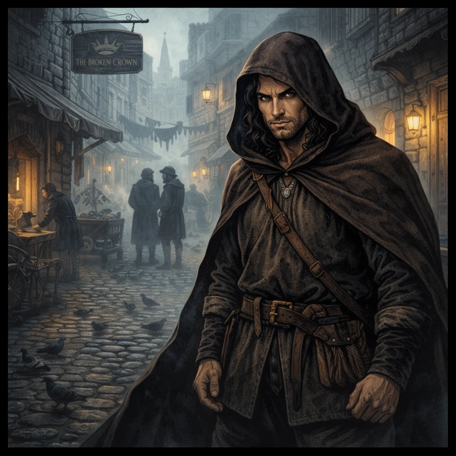 The Shadow Throne characters gathering for a pivotal council meeting scene