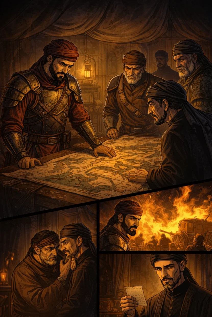 Prince Arman's military campaign in The Silent Serpent political thriller