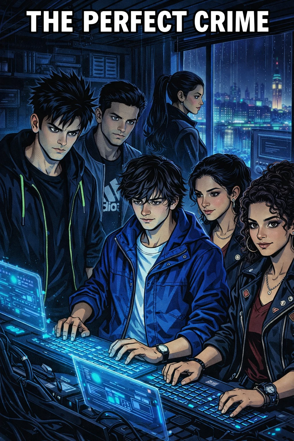 The Perfect Crime - Cyber Hacking Scene