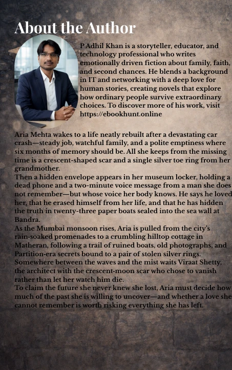 memory loss love story novel paper boats symbolism