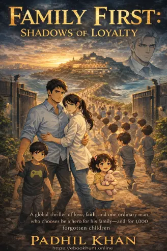 Family First: Shadows of Loyalty book cover by P Adhil Khan"