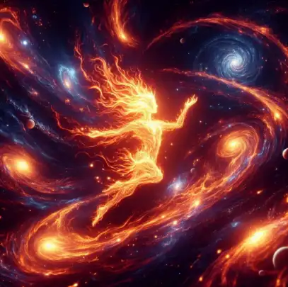 Ignis Fire Elemental shaping stars in The Eternal Dance free online