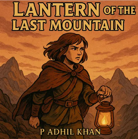 Lantern of the Last Mountain book cover by P Adhil Khan