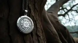 The peepal tree locket symbol in Veiled Hearts by P Adhil Khan