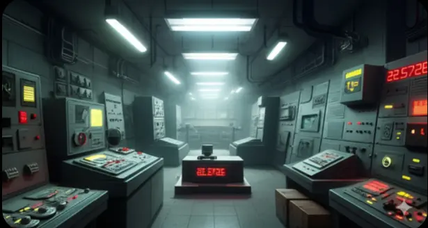 clocktower lab scene from Neuralyze: The Quantum Paradox