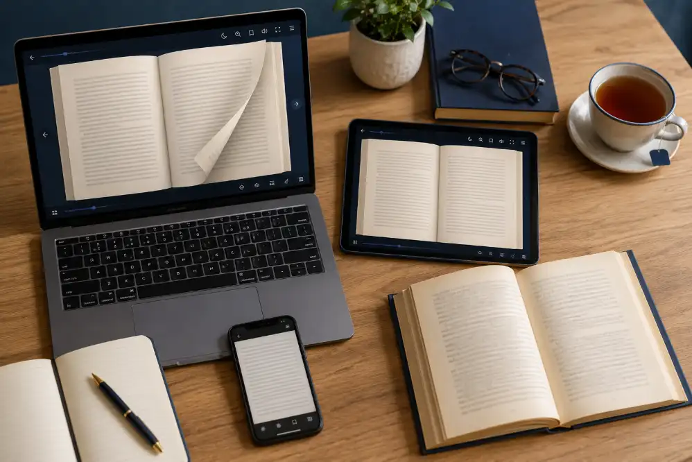 comparison of ways to read free books online, including EbookHunt and public-domain libraries